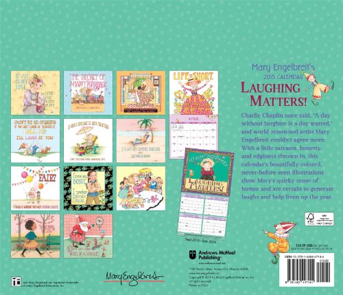 Mary Engelbreit 2015 Deluxe Wall Calendar: Laughing Matters! thumbnail