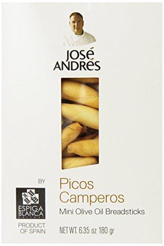 Jose Andres Foods Picos Camperos, Mini Olive Oil Breadsticks