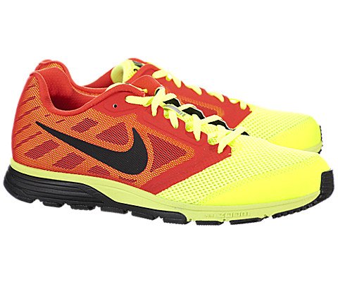 Nike Men's Zoom Fly Volt/Black/Lt Crimson Running Shoe 10 Men US thumbnail