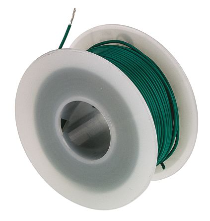 Alpha Wire Hookup Wire PVC Series Green 0.33 Mm² Hook up Wire, 22 AWG, 7, 30 M, Polyvinyl Chloride, 3251 GR005