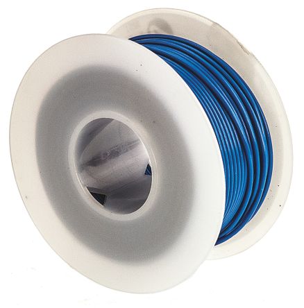 Alpha Wire Hookup Wire PVC Series Blue 0.33 Mm² Hook up Wire, 22 AWG, 7, 30 M, Polyvinyl Chloride, 3251 BL005