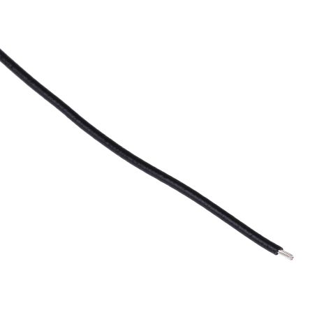 Alpha Wire Hookup Wire PVC Series Black 0.33 Mm² Hook up Wire, 22 AWG, 7, 30 M, Polyvinyl Chloride, 3251 BK005