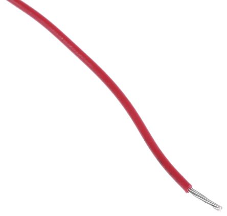 Alpha Wire Hookup Wire PVC Series Red 0.33 Mm² Hook up Wire, 22 AWG, 7, 30 M, Polyvinyl Chloride, 3251 RD005