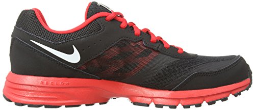 Nike Men's Air Relentless 4 Running Shoe (10 D(M) US, Black/White/University Red/Metallic Slvr) thumbnail
