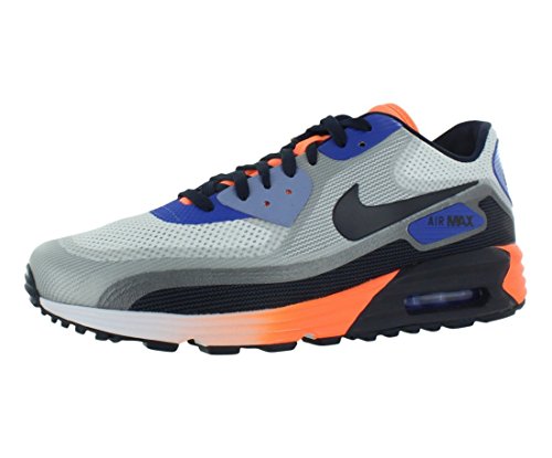 Nike Men's Air Max Lunar90 C3.0 White/Drk Obsdn Obsdn/Gm Ryl/Wlf Gry Running Shoe 10 Men US