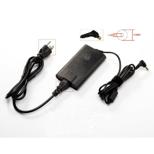 Intocircuit® Slim AC Adapter Battery Charger for Acer Aspire As5742-6696 5733z-4816 As5252-v333 As5742-6638 5250-bz641 As5742-6678 5250-bz853 As5742- thumbnail