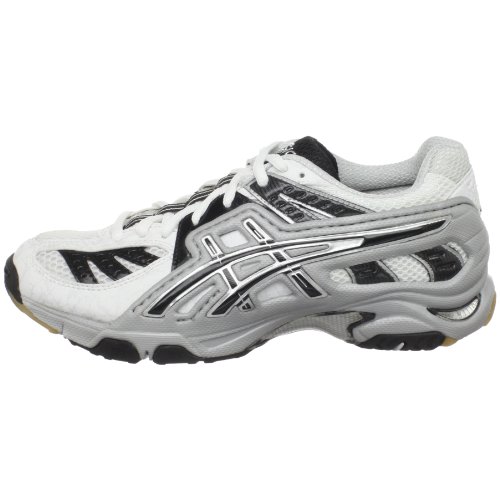 ASICS Women's GEL-Volley Lyte Volleyball Shoe,White/Black/Silver,8 M US thumbnail
