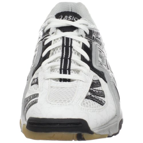 ASICS Women's GEL-Volley Lyte Volleyball Shoe,White/Black/Silver,9.5 M US thumbnail