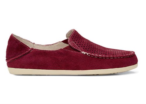 Olukai Nohea Perf - Womens Comfort Shoe Sour Tart/Off White - 5 thumbnail