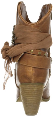 Not Rated Women's Tootsie Ankle Boot,Tan,6 M US thumbnail