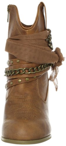 Not Rated Women's Tootsie Ankle Boot,Tan,6 M US thumbnail