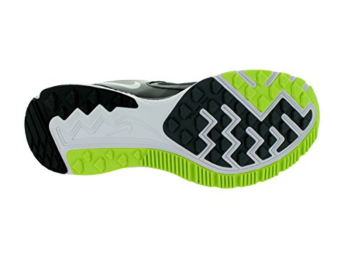 Nike Men's Zoom Winflo Black/Metallic Silver/Volt/Dark Grey Running Shoe 10 Men US