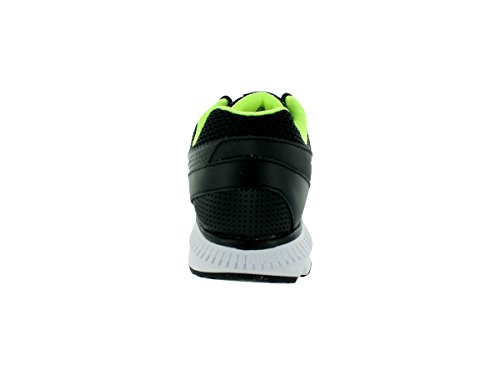 Nike Men's Zoom Winflo Black/Metallic Silver/Volt/Dark Grey Running Shoe 10 Men US thumbnail