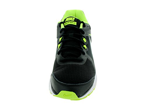 Nike Men's Zoom Winflo Black/Metallic Silver/Volt/Dark Grey Running Shoe 10 Men US thumbnail