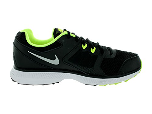 Nike Men's Zoom Winflo Black/Metallic Silver/Volt/Dark Grey Running Shoe 10 Men US thumbnail