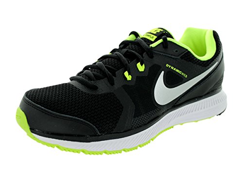 Nike Men's Zoom Winflo Black/Metallic Silver/Volt/Dark Grey Running Shoe 10 Men US thumbnail