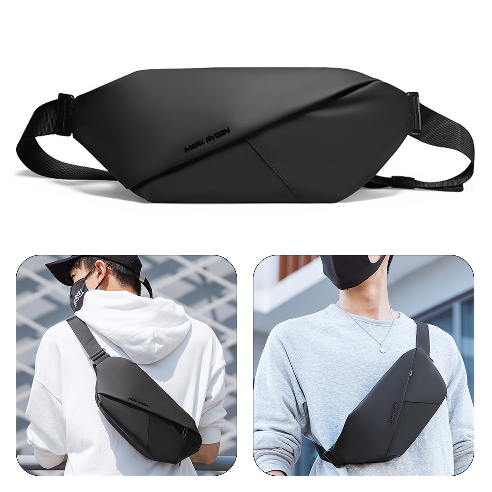 MARK RYDEN MR-7786 Stylish Casual Men Chest Bag Water-resistant Oxford Cloth Single Shoulder Crossbody Bag