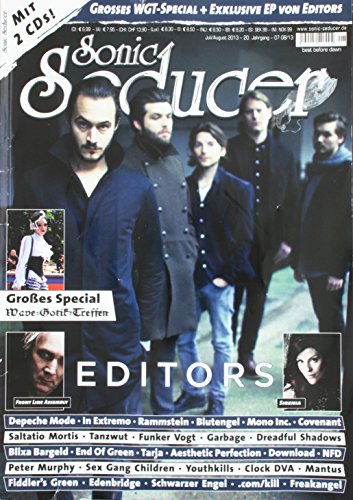 Depeche Mode Sonic Seducer.de April 2013 KMFDM Nick Cave IAMX HIM How to Destroy Angeles Cultus Ferox Saltatio Mortis OMD Leaether Strip Stone Sour Na