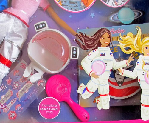 Barbie I Can Be SPACE CAMP DOLL SET W TERESA DOLL (Brown Hair), Fashions, PROMO DVD & More! TOYS R US EXCLUSIVE (2008) thumbnail