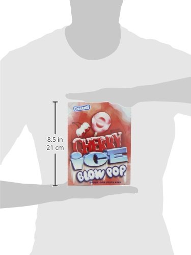 Charm Blow Pop, Cherry Ice, 48-Count Lollipops (Pack of 2) thumbnail