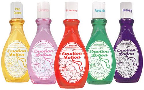 Edible Water Basesd Original Flavored Warming Massage Oil KIWI STRAWBERRY by Emotion Lotion 4oz