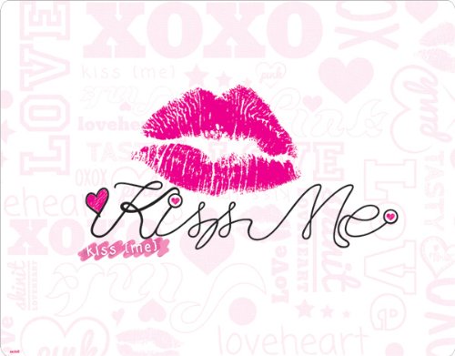 Pink Fashion - Kiss Me Doodle - BlackBerry Curve 8530 - Skinit Skin