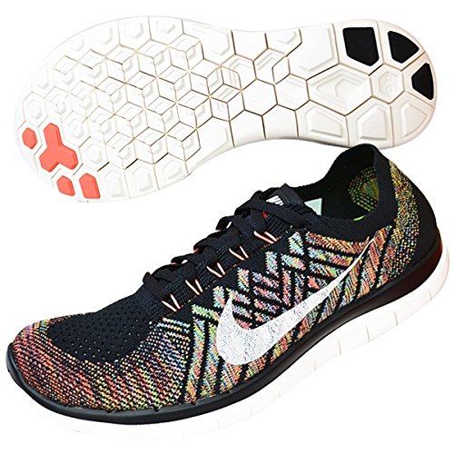 Nike Free 4.0 Flyknit Sz 10 Mens Running Shoes Black New in Box