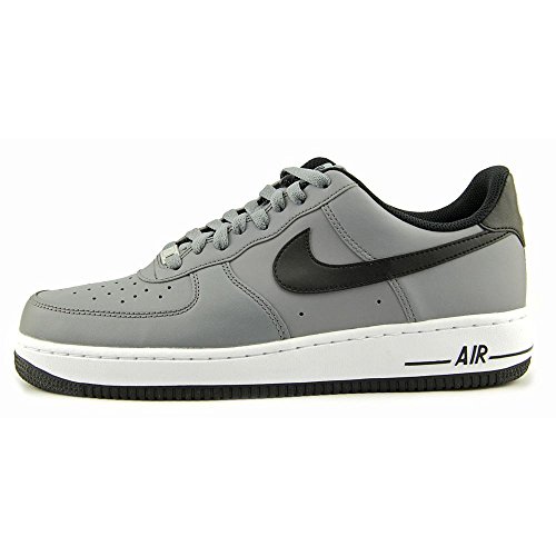 Nike Men's Air Force 1 Cool Grey/Black/White Basketball Shoe 10 Men US thumbnail