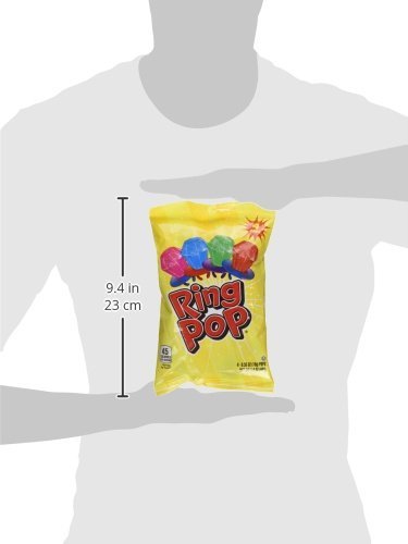 Ring Pop  Kosher  Assorted Flavor  Individually Wrapped Lollipops  1.4 Oz  4 Count  Bag thumbnail