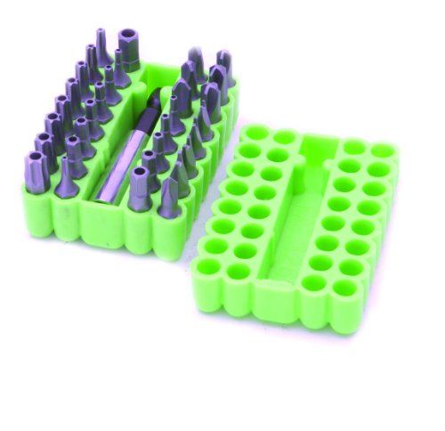 Rolson 30629 33pc X 25mm Security Bit Set
