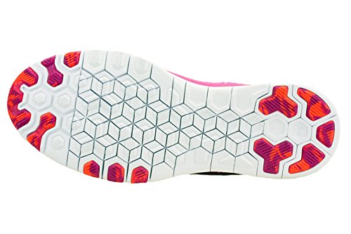 Nike Women's Nike Free TR Flyknit Training Shoe, Fuchsia Flash/Hot Lava/Fuchsia Glow/White (10) thumbnail