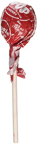 Tootsie Pops Cherry - 2 Lb. Resealable Bag (approx. 50 Pops) thumbnail