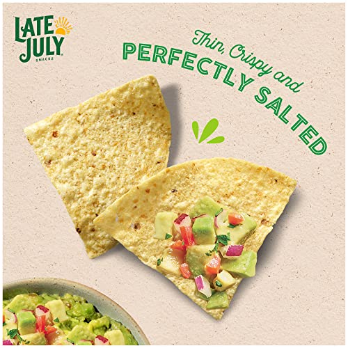 Late July Tortilla Chips Sea Salt and Lime 14.75 Oz thumbnail