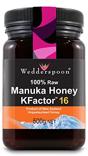 Wedderspoon Raw Manuka Honey KFactor 16 - 500g