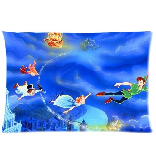 Cute Design Standard Size 20x30 Two Side Print Hot Cartoon Song Peter Pan Picture Pillowcases Protector Gift for Kids-7