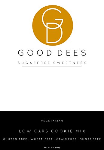 Good Dee's Chocolate Chip Cookie Mix - Low Carb, Keto Friendly, Diabetic Friendly, Sugar Free, Gluten Free