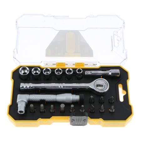 23 Sets Household Multipurpose Hardware Screwdriver Repair Tools Black  9021 (21 Sets)