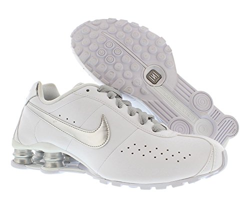 Womens Nike Shox Classic II Running Shoes White / Metallic Silver 343907-103 Size 10 thumbnail