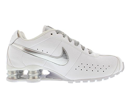 Womens Nike Shox Classic II Running Shoes White / Metallic Silver 343907-103 Size 10 thumbnail