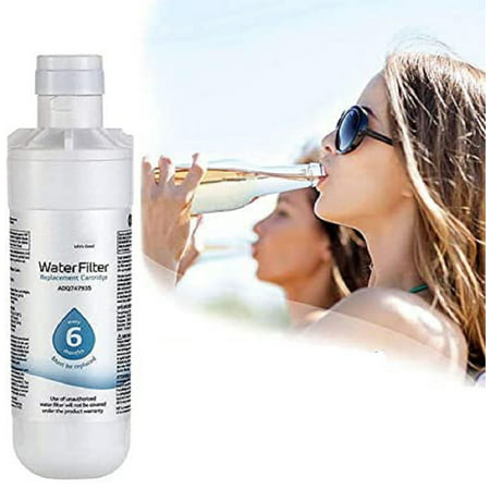 2 Pack Replacement for LT1000P RefrigeratorWater Filter Compatible with LT1000P  46-9980  9980  MDJ64844601  ADQ74793501  ADQ74793502 and LT120  6-Mon