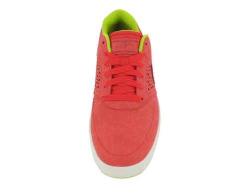 Nike Men's NIKE PAUL RODRIGUEZ 6 PREMIUM SKATE SHOES 10 Men US (SUNBURST/TEAM RED/ATMC GRN SL) thumbnail