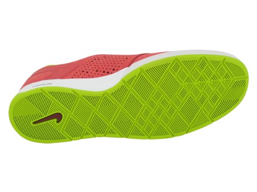 Nike Men's NIKE PAUL RODRIGUEZ 6 PREMIUM SKATE SHOES 10 Men US (SUNBURST/TEAM RED/ATMC GRN SL) thumbnail