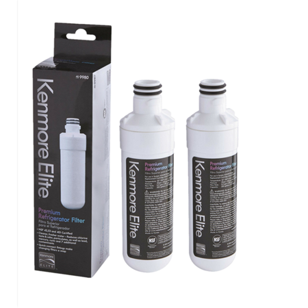 Kenmore Elite 46 9980 46-9980 469980 Refrigerator Water Treatment Filter ADQ74793502 ，2 Pack