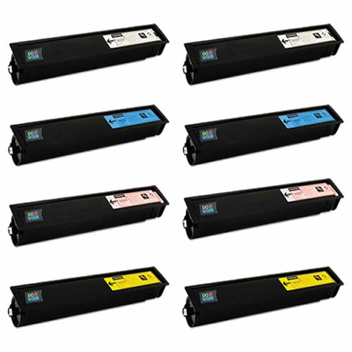 Do It Wiser ® Compatible Toner Cartridges 2 Set Black Cyan Magenta Yellow for Toshiba E-Studio 4540 4540C 2040 2040C 2540 2540C 3040 3040C 3540 3540C