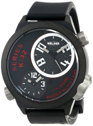 Welder Unisex 9201 K32 Oversize Three Time Zone Watch