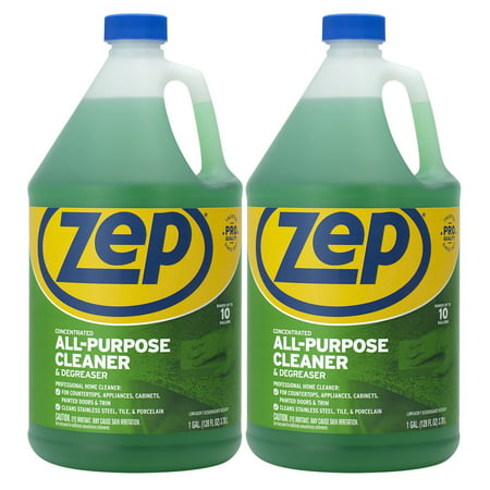 Zep All-Purpose Cleaner and Degreaser 128 Oz ZU0567128 (Pack of 2) Cleans Almost Any Surface