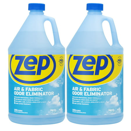 Zep Air and Fabric Odor Eliminator 128 Ounce ZUAIR128 (Pack of 2)