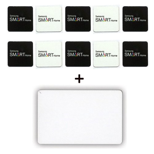 10pcs Genuine SAMSUNG EZON Digital Door Lock Sticky Key Tag + 1pcs RFID Card 13.56MHz RFID ISO14443 a Type for SHS-2320 SHS-2920 SHS-2621 SHS-6600 SHS
