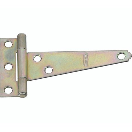 National Hardware DLDA-0036 National Hardware N128-694 Light Duty T-Hinge 6 Inch Zinc Plated Steel Bulk