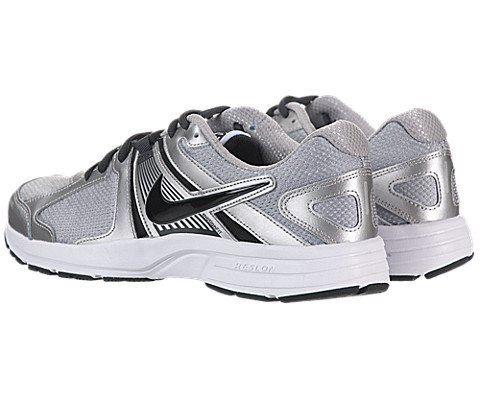 Nike Men's NIKE DART 10 RUNNING SHOES 10.5 Men US (MTLLC SILVER/BLK/ANTHRCT/WHITE) thumbnail